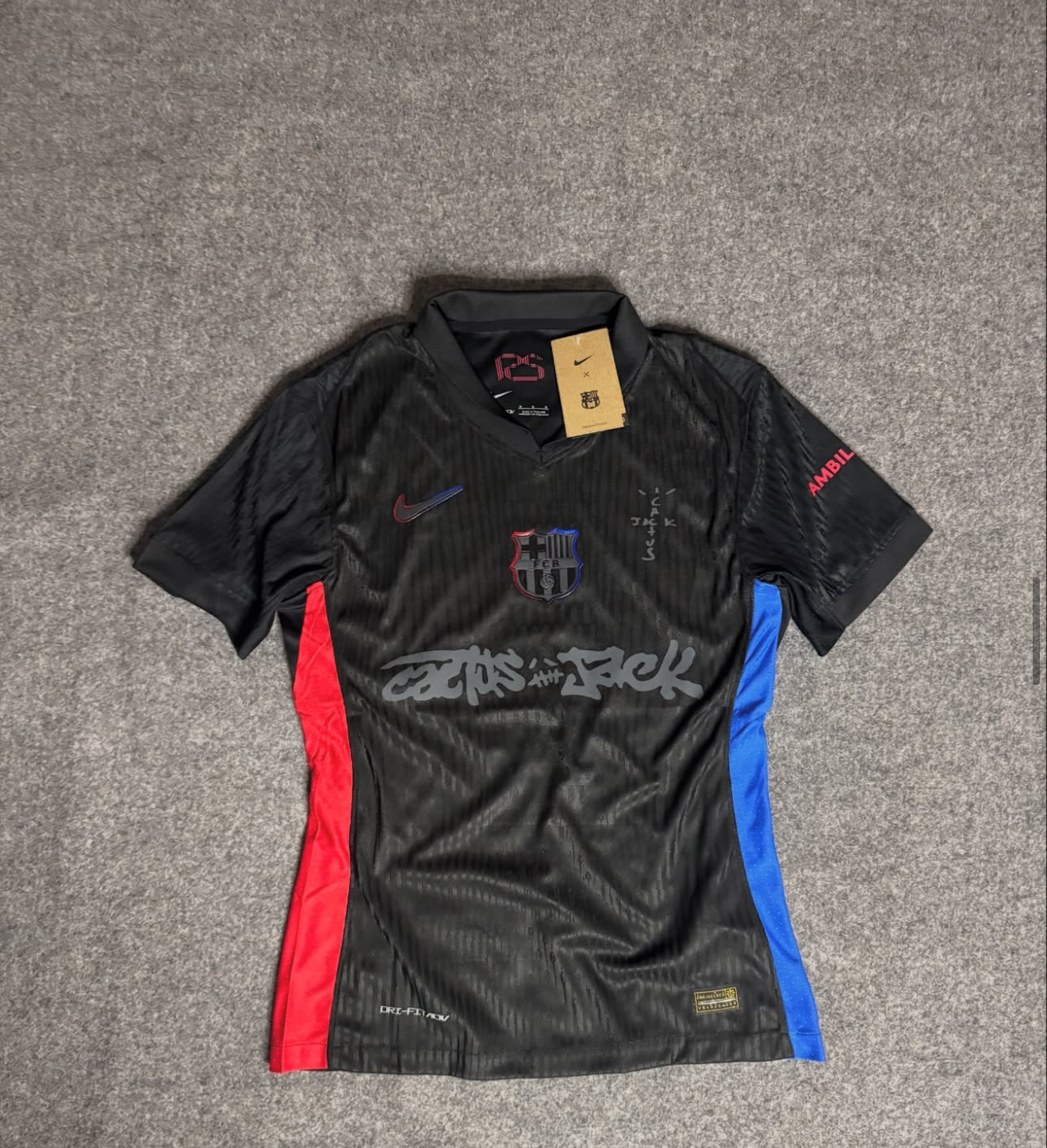 Barcelona away cactus jack 25/2)