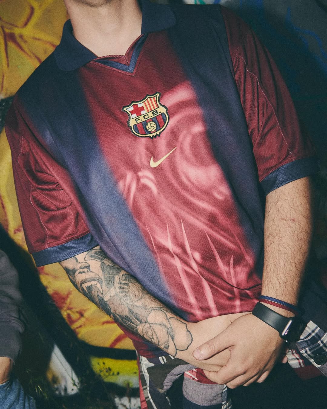 Cj X Travi$ Scott X barcelona Special Edition Retro 2000/2001 Remake