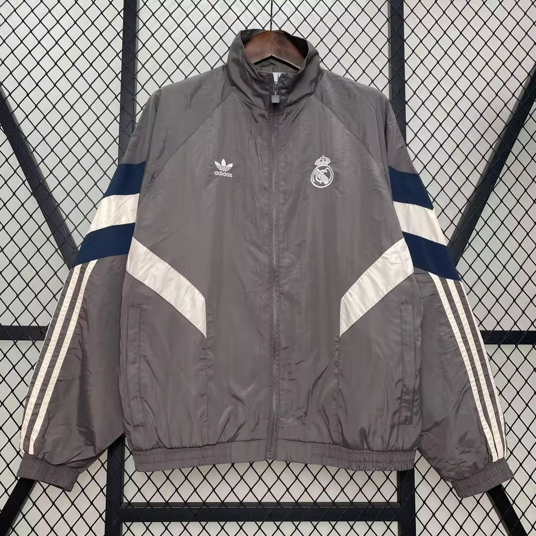 Real Madrid Jacket Grey 24/25