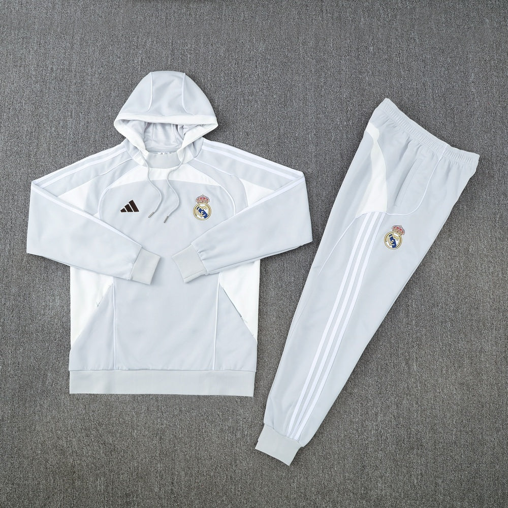 Real madrid hooded tracksuit 25/26