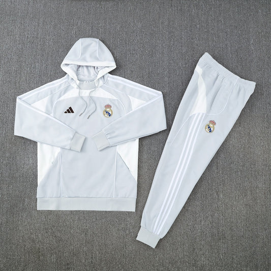 Real madrid hooded tracksuit 25/26