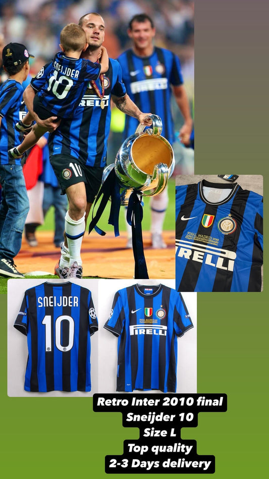 Inter milan Retro 2010 Sneijder 10