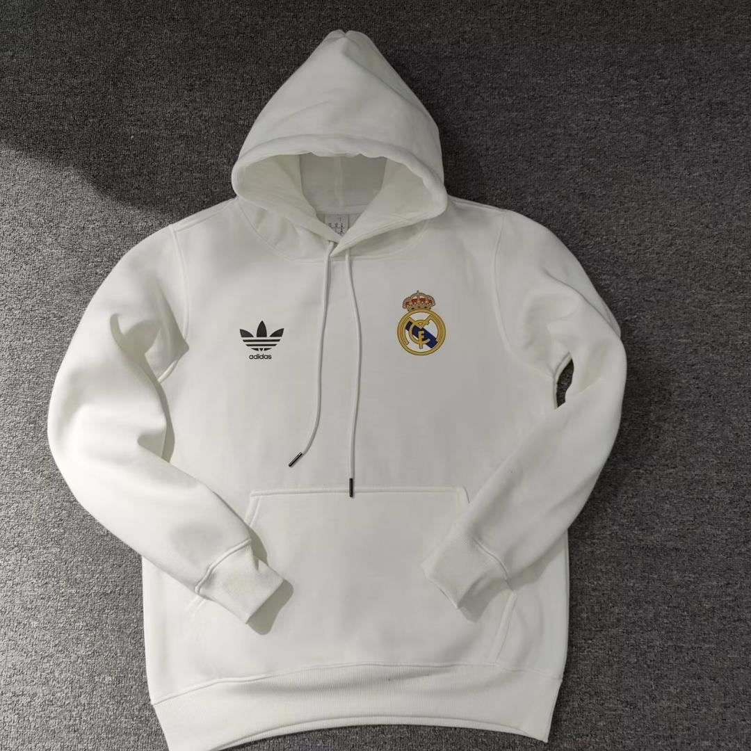 Real Madrid Hoodie White