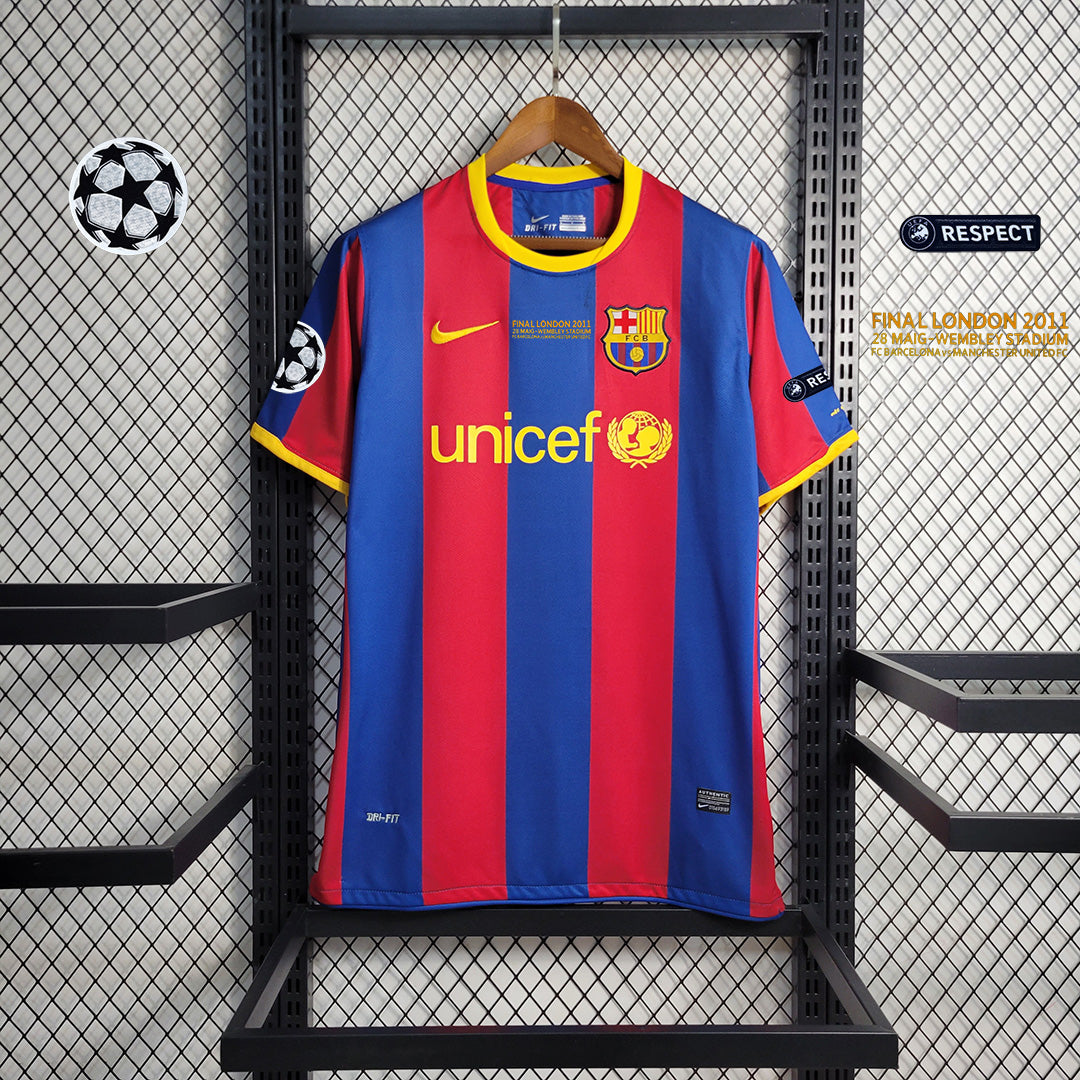 Barcelona retro Final Kit 2010/2011