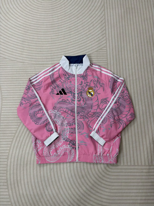 Real madrid Reversible pink jacket 25/26