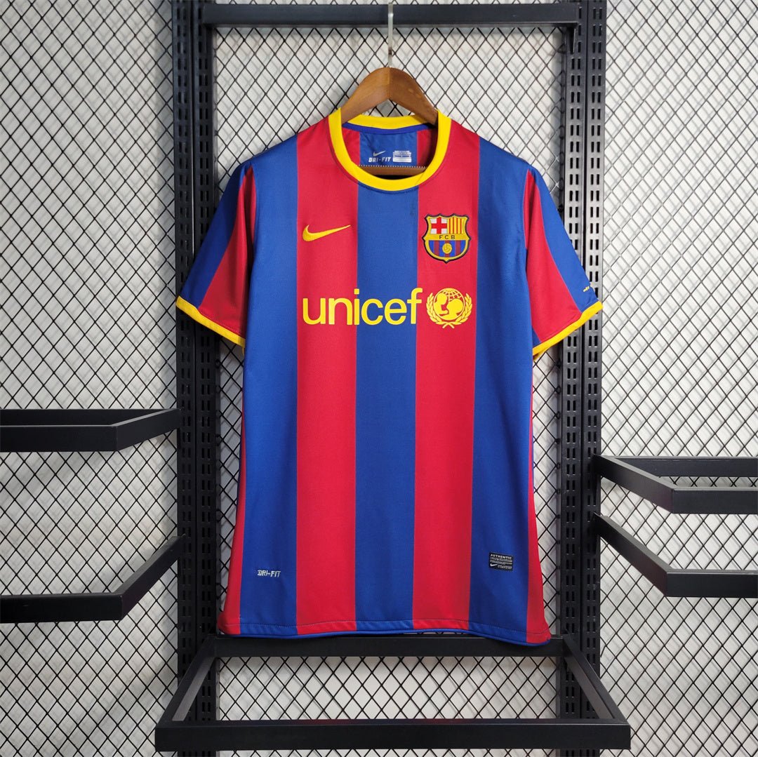 Barcelona Retro 2010/2011 Home kit + Messi 10 on back