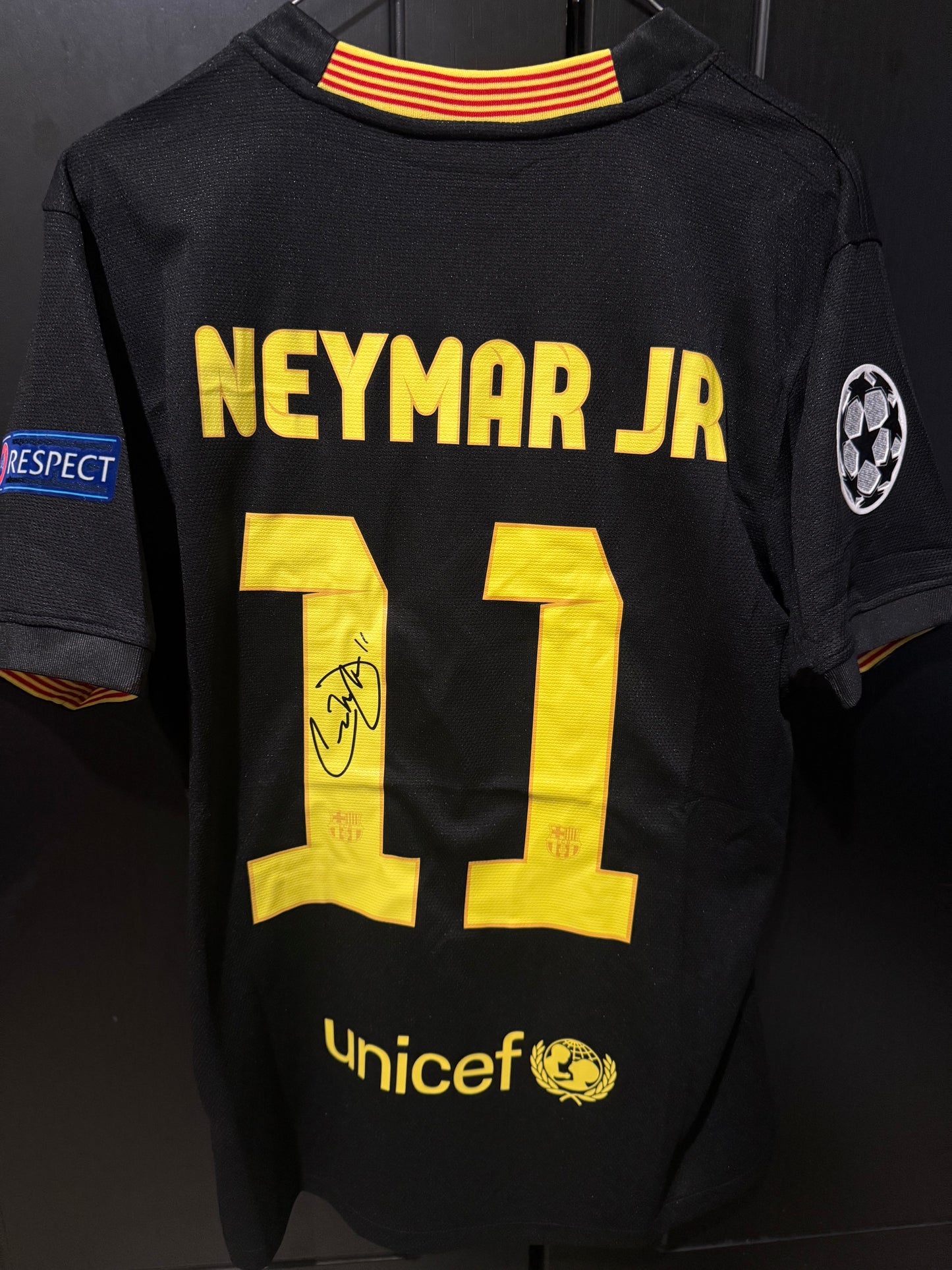 Barcelona third kit 2013/2014 prime neymar sign kit